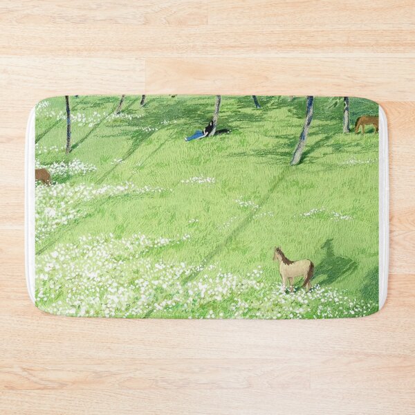 Item preview, Horse eating grass designed and sold by elmafee.