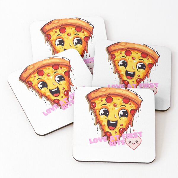 Item preview, Pizza Slice - Love at First Bite designed and sold by GalaxyExplorers.
