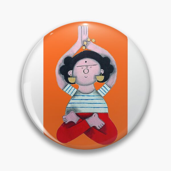 Item preview, Frida Kahlo haciendo el loto! designed and sold by Lalitapinta.