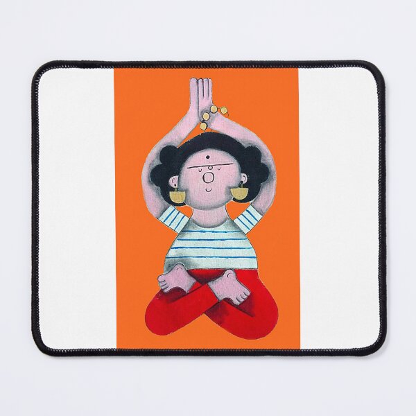 Item preview, Frida Kahlo haciendo el loto! designed and sold by Lalitapinta.