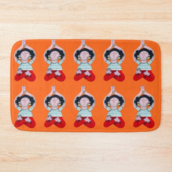 Item preview, Frida Kahlo haciendo el loto! designed and sold by Lalitapinta.