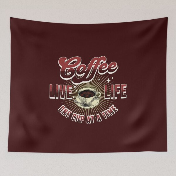 Item preview, Coffee, Live life one cup at a time (life, love,quotes) designed and sold by Gilby-Designs.