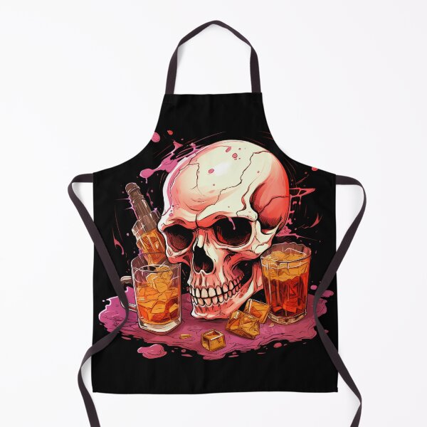Item preview, Drunk Skull Halloween designed and sold by Lab4YourStyle.