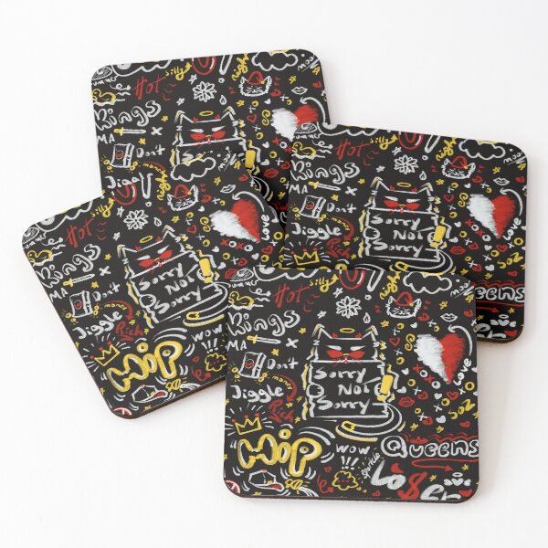 Item preview, 2 cool 4 u cat doodle designed and sold by JiArtis.