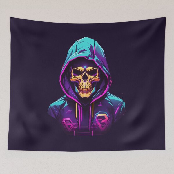 Item preview, holographic skull designed and sold by jkrphoto.