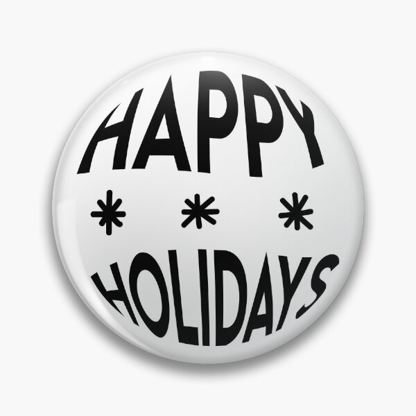Item preview, Happy Holidays with Snowflakes designed and sold by mavagraphics.