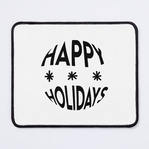 Item preview, Happy Holidays with Snowflakes designed and sold by mavagraphics.