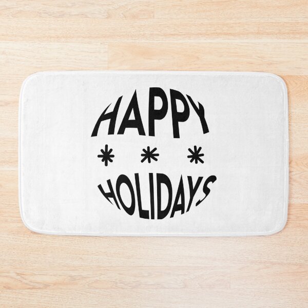 Item preview, Happy Holidays with Snowflakes designed and sold by mavagraphics.