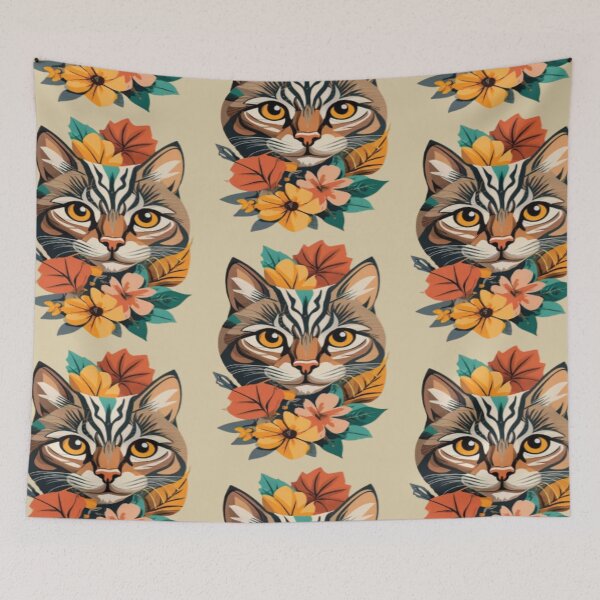 Item preview, Purrrfectly Autumn designed and sold by UrbanGraphixs.