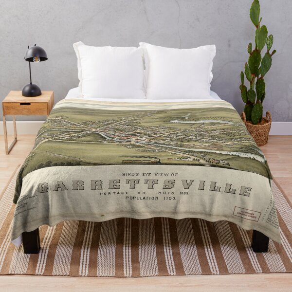 Item preview, Garrettsville, Ohio (1883) designed and sold by allhistory.