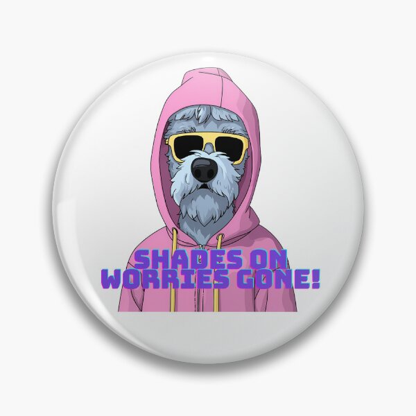 Artikelvorschau, Schnauzer mit Kapuzenpullover – Shades On, Worries Gone! entworfen und verkauft von GalaxyExplorers.