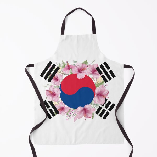 Item preview, South Korea Flag Hibiscus Syriacus Korean Rose Mugunghwa designed and sold by pixelsparkzone.