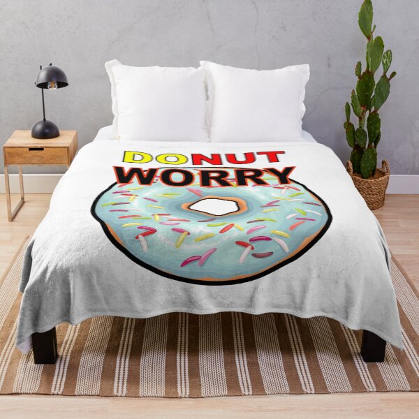 Item preview, Don't Worry! Funny sweet delicious donut doughnut DO NOT play-on-words t-shirts! designed and sold by Everyday365.