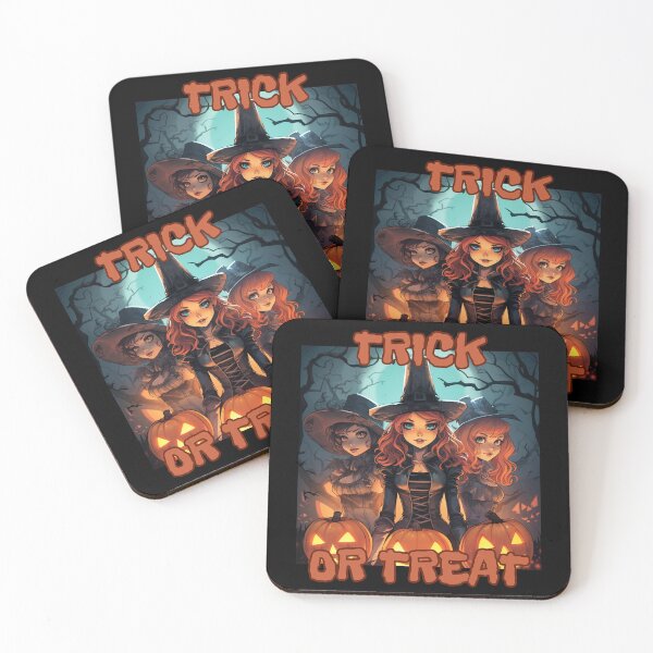 Item preview, Trick or Treat Halloween Girls designed and sold by Lab4YourStyle.