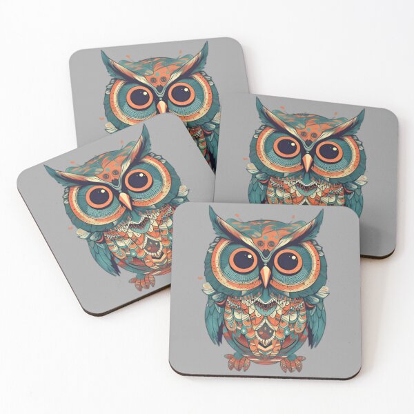 Item preview, Owl in Flight: Night Freedom designed and sold by Strokes-Colors.