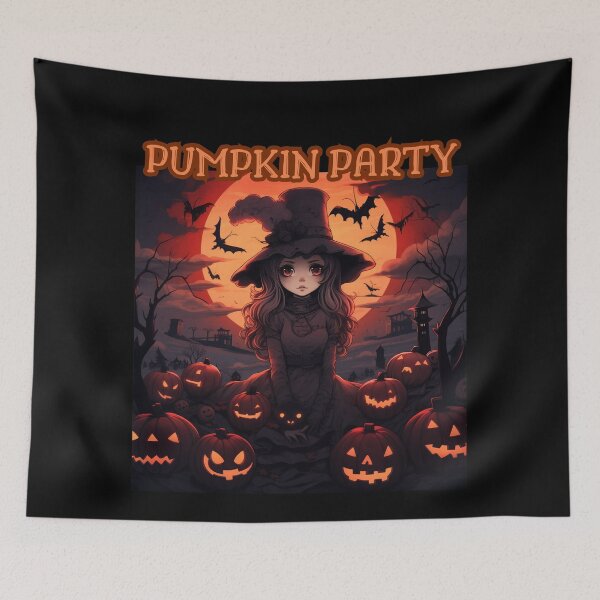 Item preview, Pumpkin Party Halloween Girls designed and sold by Lab4YourStyle.