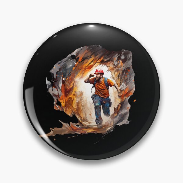 Item preview, Caving explorer in the depths designed and sold by PrzemekJAS.