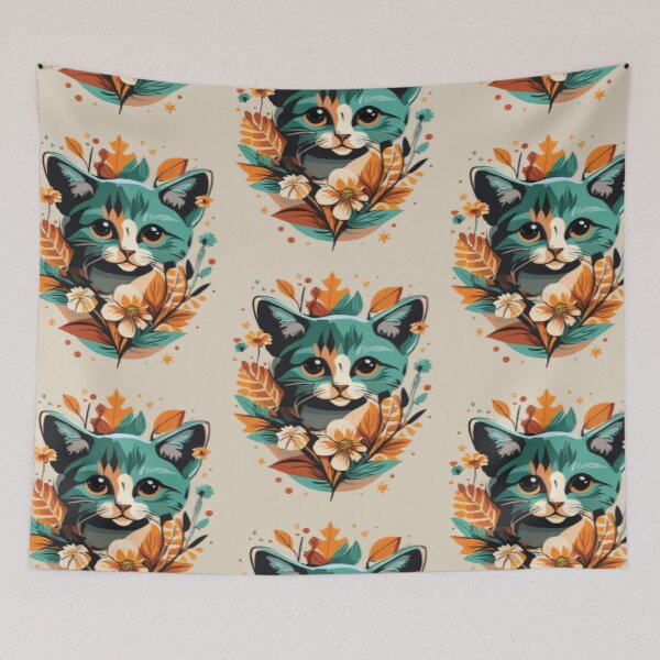 Item preview, Purrrfectly Autumn designed and sold by UrbanGraphixs.