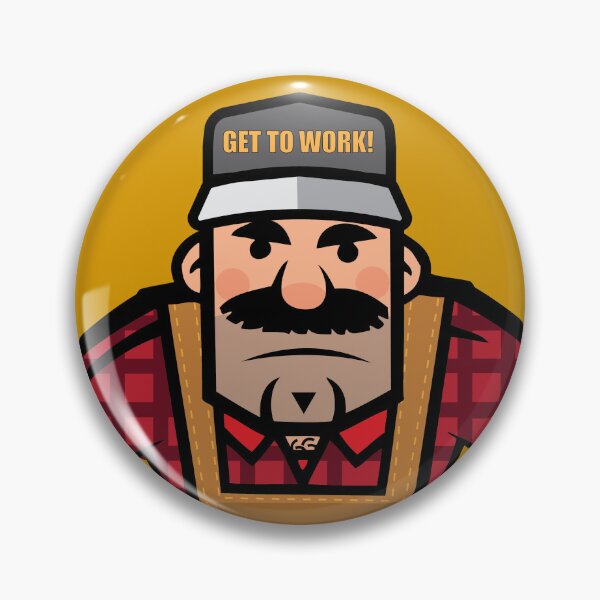 Item preview, Grumpy Little Worker designed and sold by Russ  Fagle.