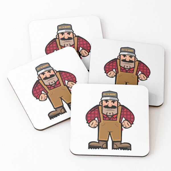 Item preview, Grumpy Little Worker designed and sold by Russ  Fagle.