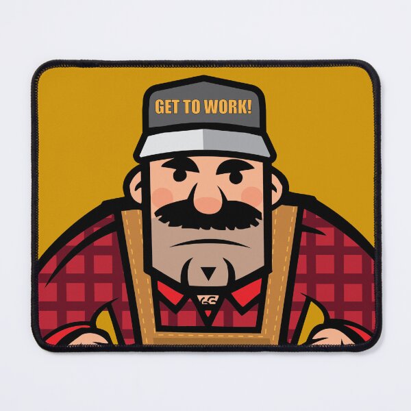 Item preview, Grumpy Little Worker designed and sold by Russ  Fagle.
