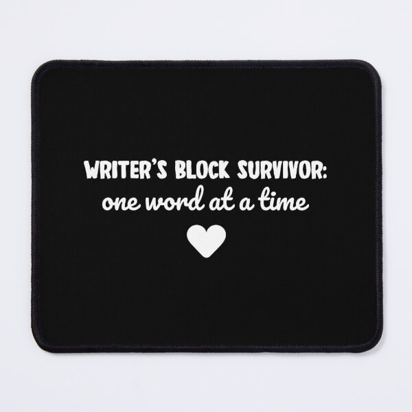 Item preview, Writer's block survivor: one word at a time designed and sold by shmodev.