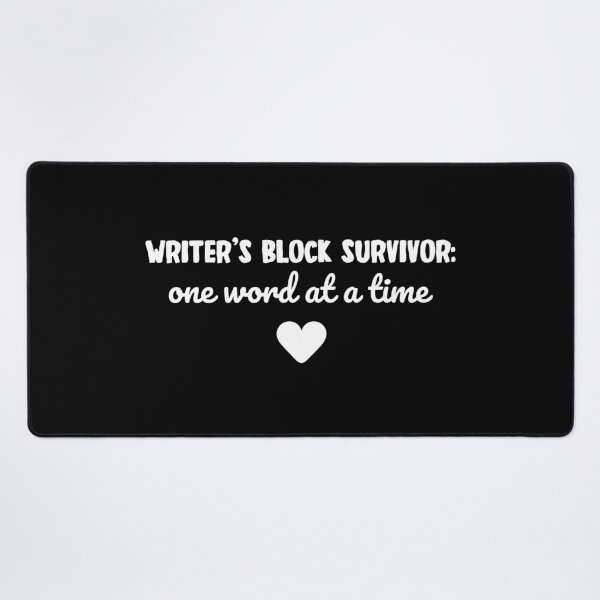 Item preview, Writer's block survivor: one word at a time designed and sold by shmodev.