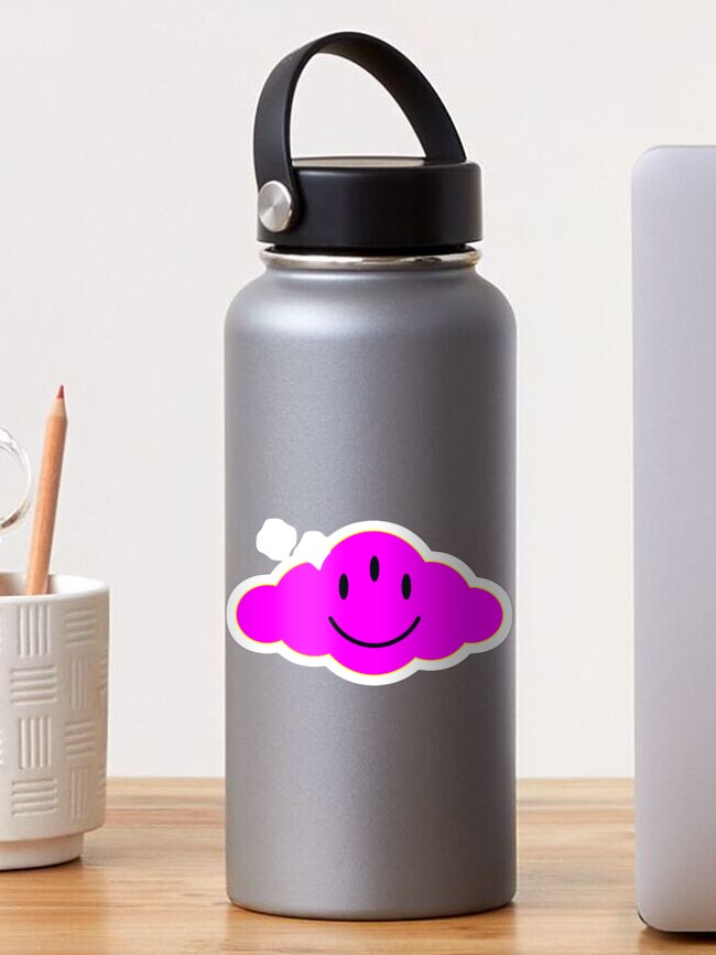 Sparkly Cloudy Sticker by Poly Graphics
