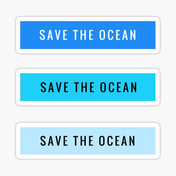 Item preview, SAVE THE OCEAN designed and sold by MadEDesigns.