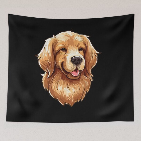 Item preview, Golden Heart: The Charm of Retrievers designed and sold by Colorful Dreams.