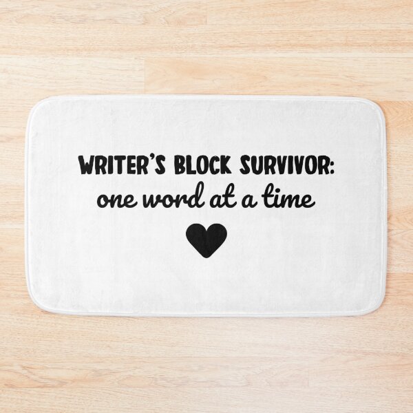 Item preview, Writer's block survivor: one word at a time designed and sold by shmodev.