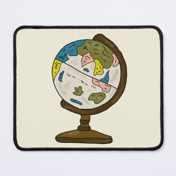 Item preview, Cute Globe Sticker designed and sold by CreepingWillow.