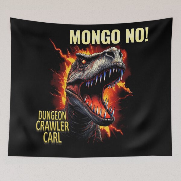 Artikelvorschau, Dungeon Crawler Carl – Mongo! NEIN! entworfen und verkauft von AbsurdiaLabs.
