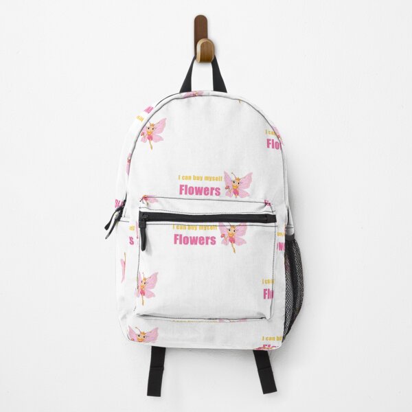Item preview, Cute Girl Cartoon Quote / I Can Buy Myself Flowers designed and sold by Sosa-art.