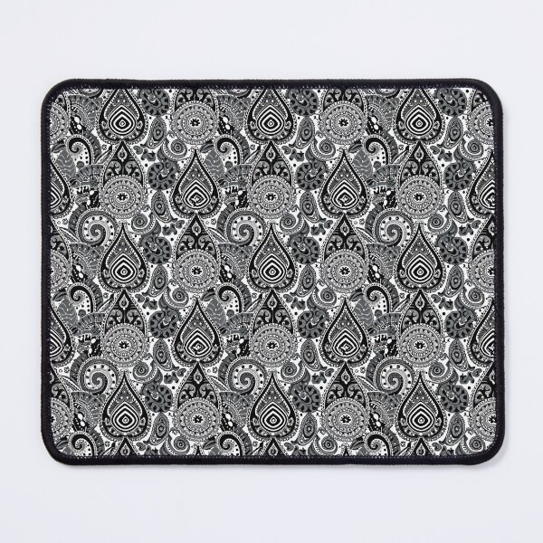 Item preview, Paisley Pattern - Black and White - No. 4 designed and sold by Witty-Whimsy.