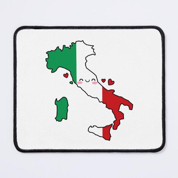 Item preview, Italy Flag Map Smile with Love designed and sold by pixelsparkzone.
