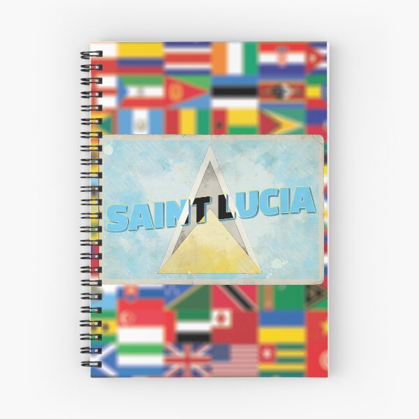 Artikelvorschau, St. Lucia Retro-Souvenir im Vintage-Stil entworfen und verkauft von DeveloperProp0.