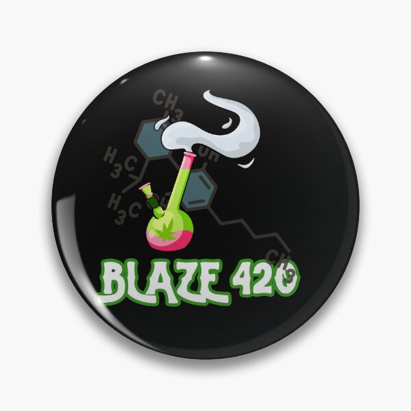 Artikelvorschau, Blaze 420 THC-Molekül entworfen und verkauft von AAcrew.