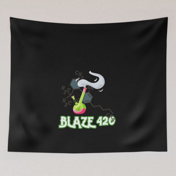Artikelvorschau, Blaze 420 THC-Molekül entworfen und verkauft von AAcrew.