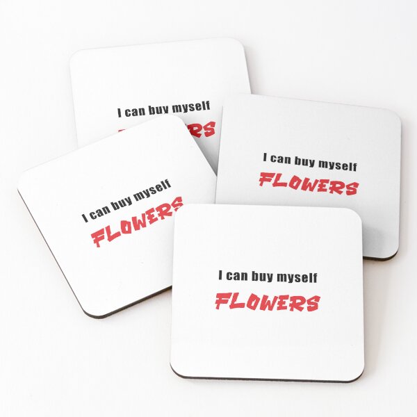 Item preview,  Cute Girl Quote / I Can Buy Myself Flowers designed and sold by Sosa-art.