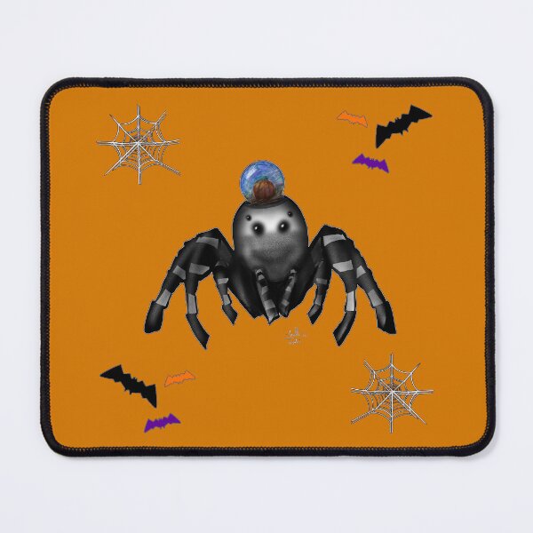 Item preview, Pumpkin Spider Halloween Pattern designed and sold by Brain Dead Philosophy .