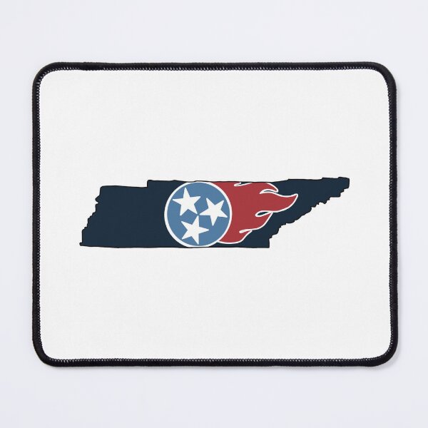 Item preview, TN Titans: Tennessee Flag in State Outline designed and sold by studiobylomax.