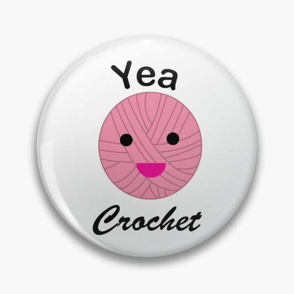 Item preview, Yea Crochet Funny Pink Ball of Yarn designed and sold by ValeriesGallery.