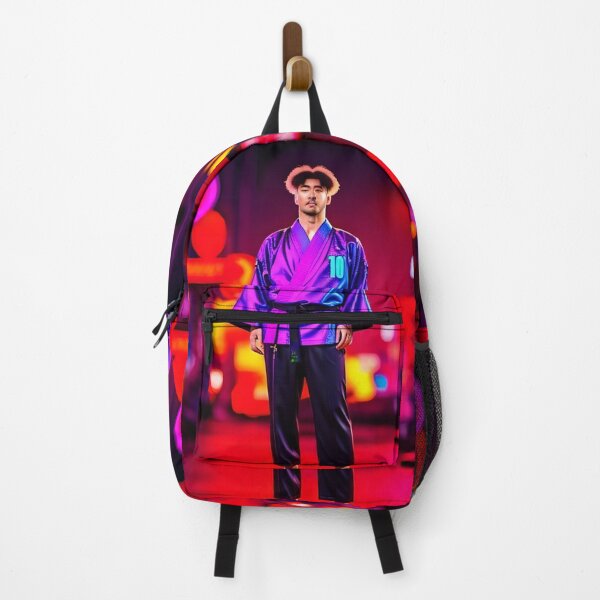 Item preview, Neon city karate guy designed and sold by WhappSirDuck.