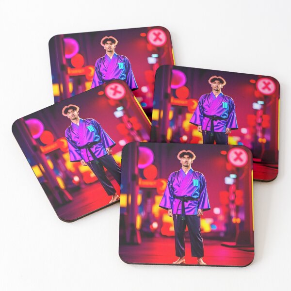 Item preview, Neon city karate guy designed and sold by WhappSirDuck.