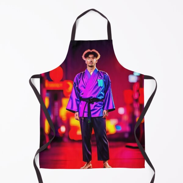 Item preview, Neon city karate guy designed and sold by WhappSirDuck.