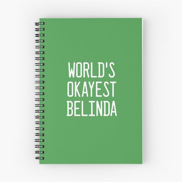Item preview, World's Okayest Belinda designed and sold by TimespunThreads.