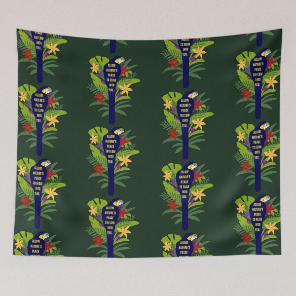 Item preview, Tropical adorable parrot jungle colorful design designed and sold by La Loca.
