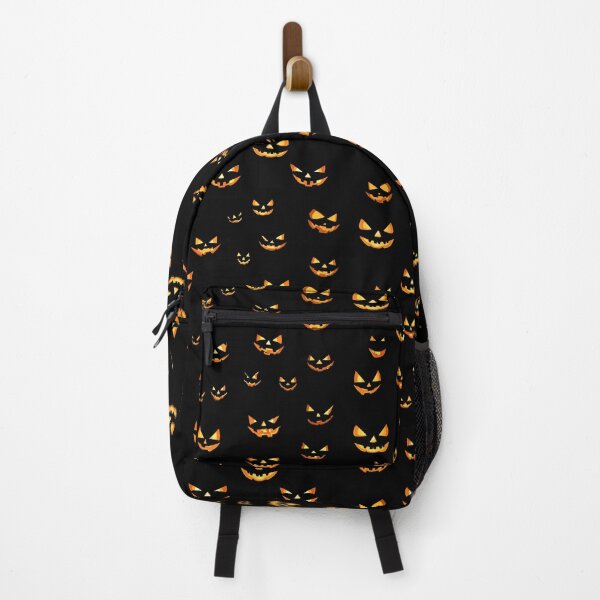 Item preview, Spooky Halloween Jack-o'-lantern pattern designed and sold by creative-athome.