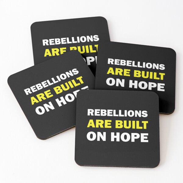 Item preview, Rebellions are built on hope designed and sold by yellowmadcat.